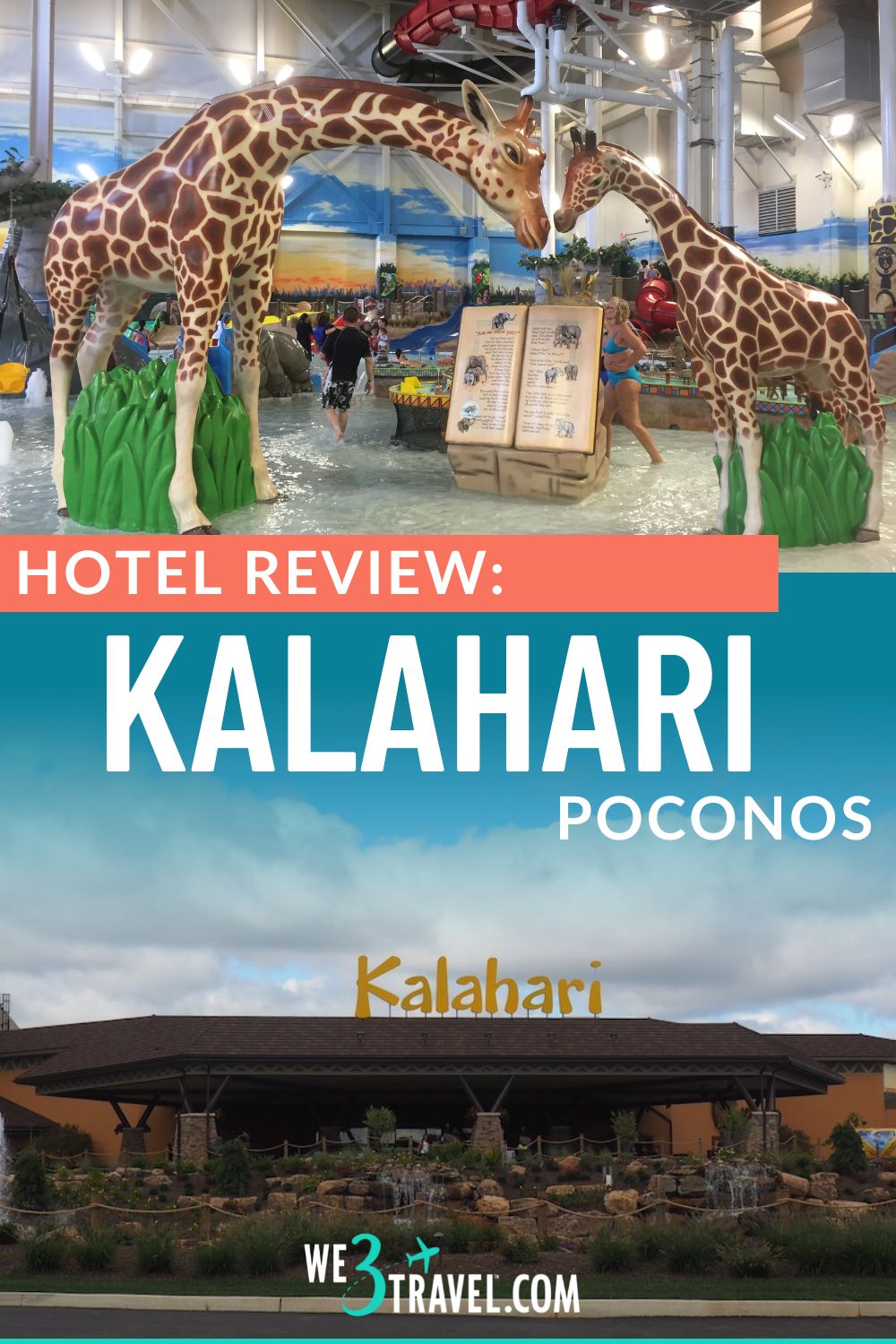 Read our full hotel review of the Kalahari Poconos resort in Pennsylvania, with America's largest indoor water park.
