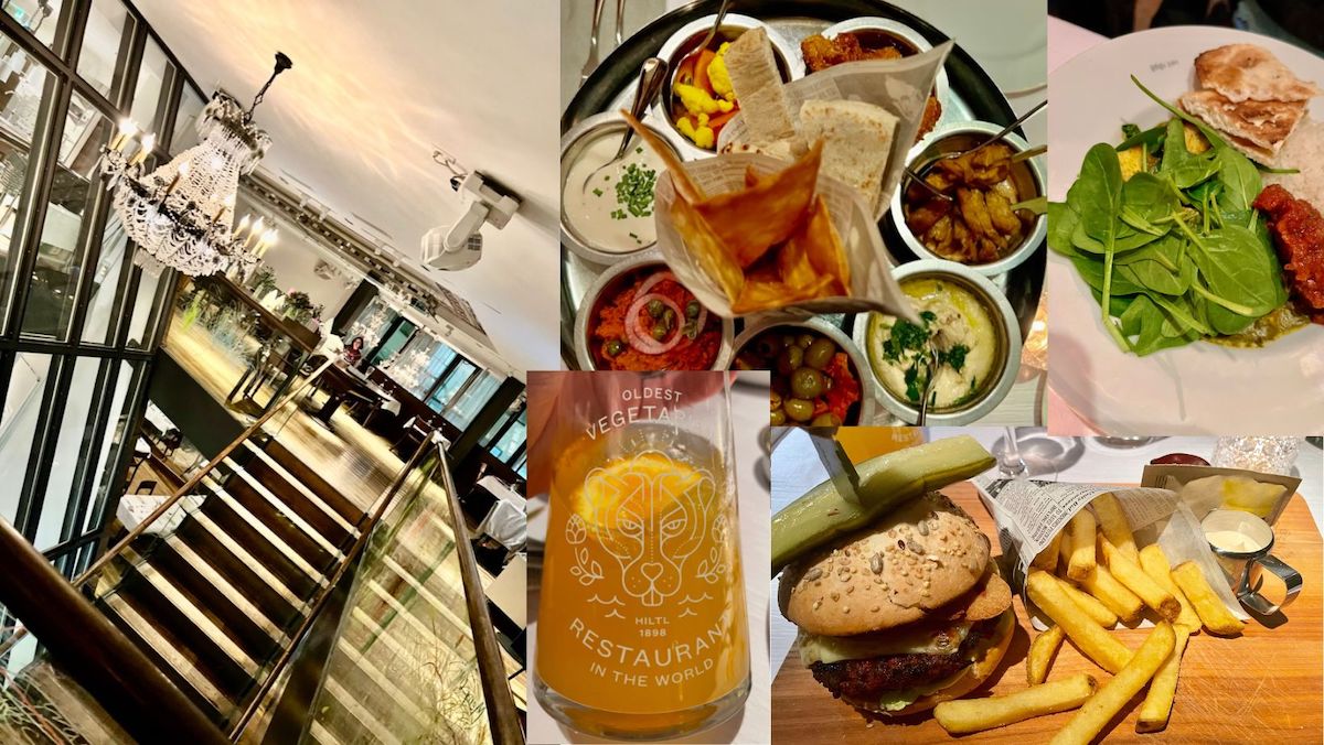 Hiltl Haus meal