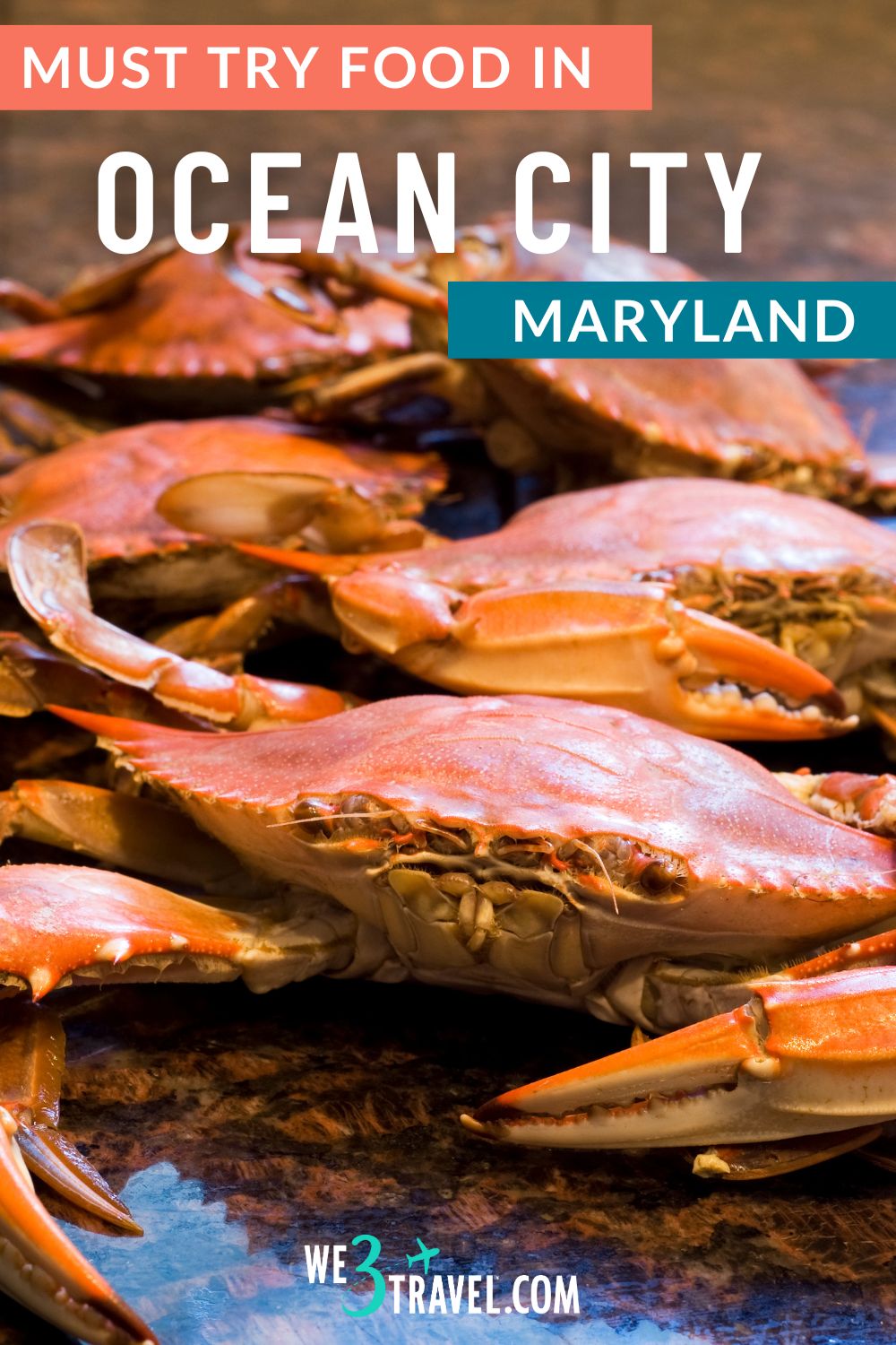 Must try foods when visiting Ocean City Maryland including crab, rockfish, Thrasher's Fries and other popular Ocean City Maryland food.