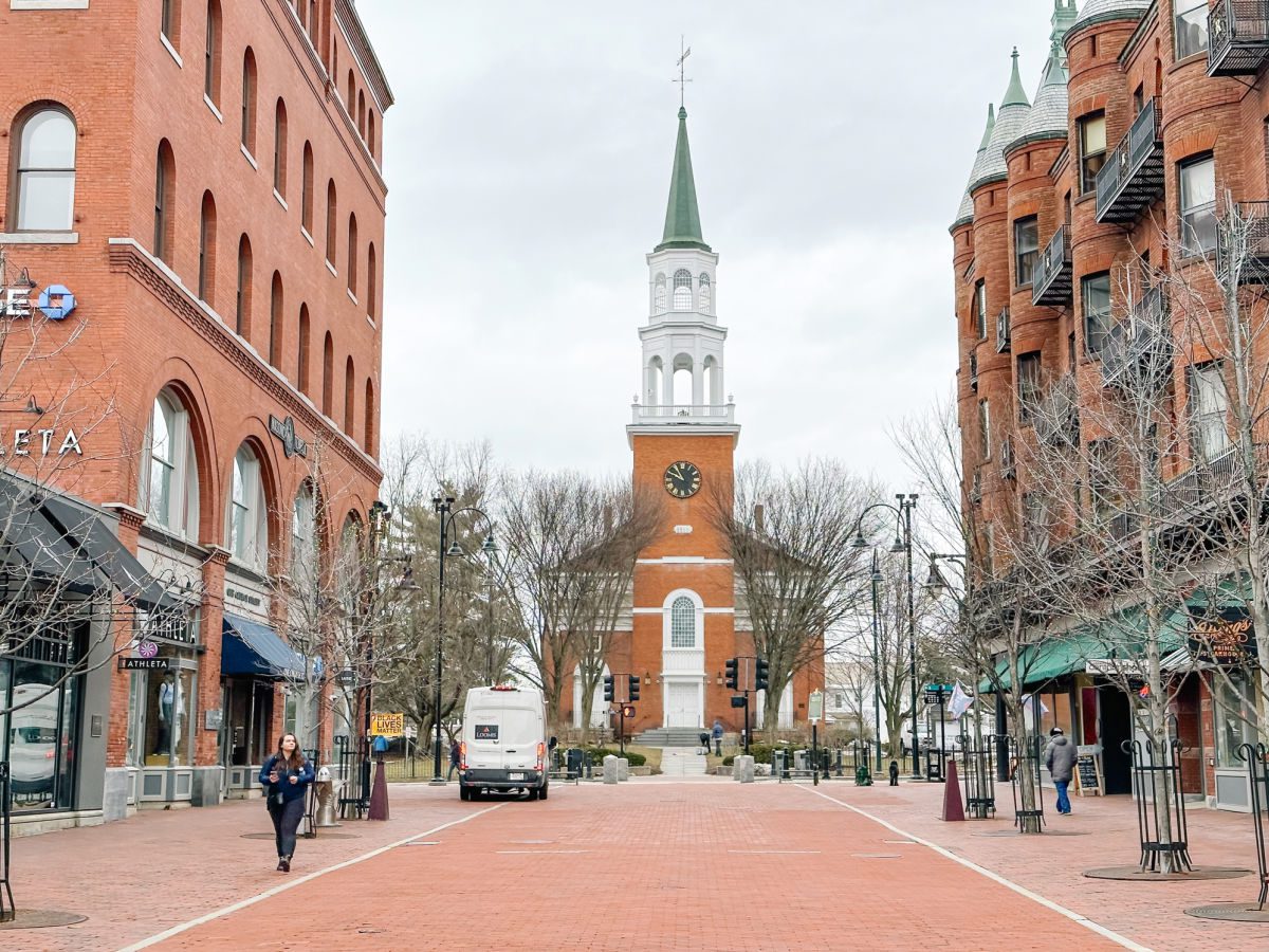 Church Street Marketplace Burlington VT