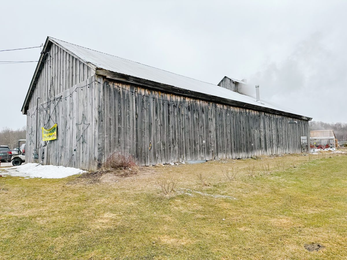 Palmer's maple sugar house