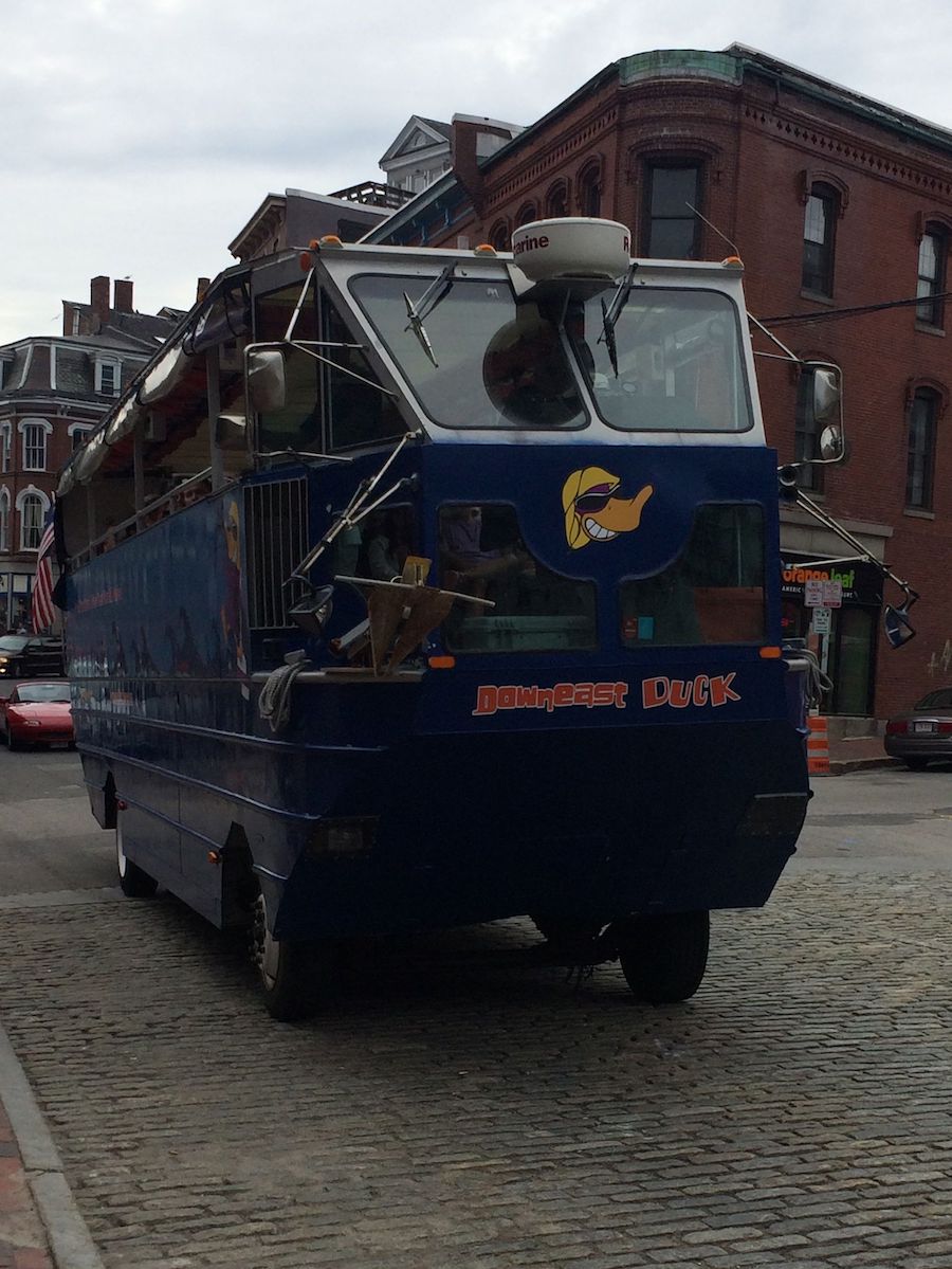 Portland Downeast duck tour