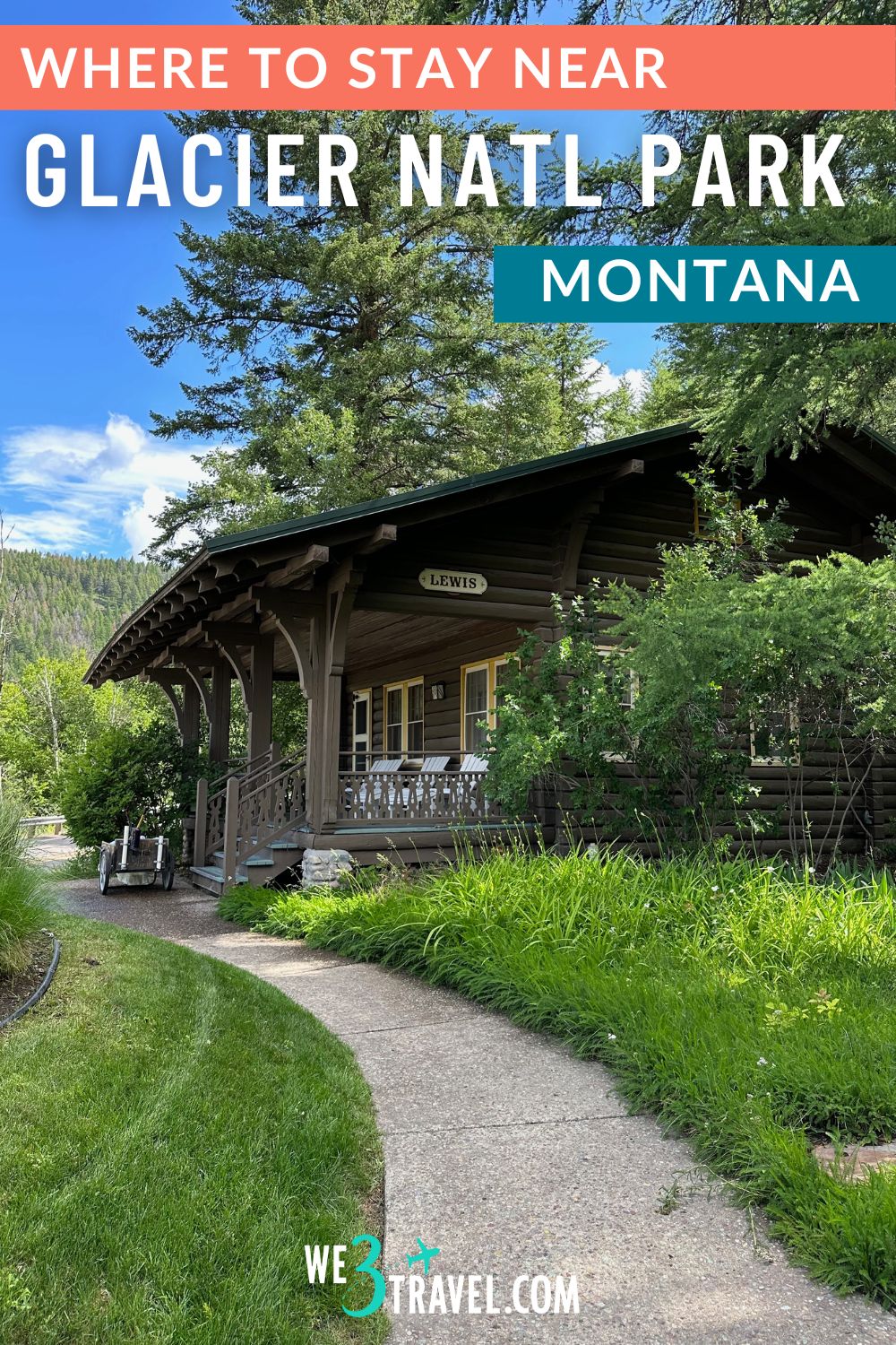 Where to stay near Glacier National Park in Montana and tips for how to pick a location and place right for your trip to Glacier.
