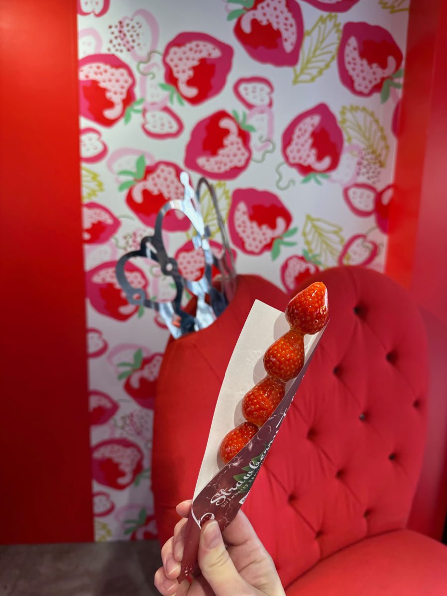 Strawberry kabob