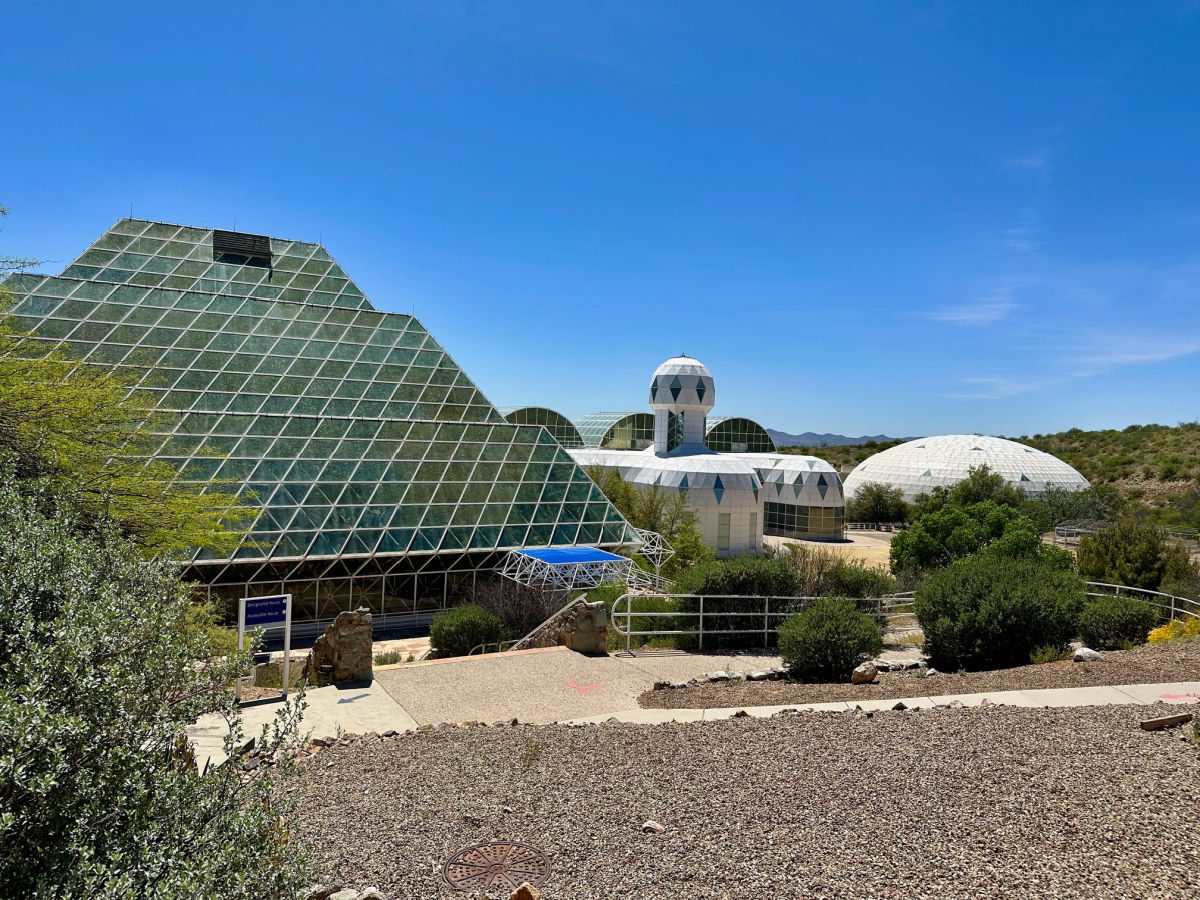 Outside of the Biosphere 2
