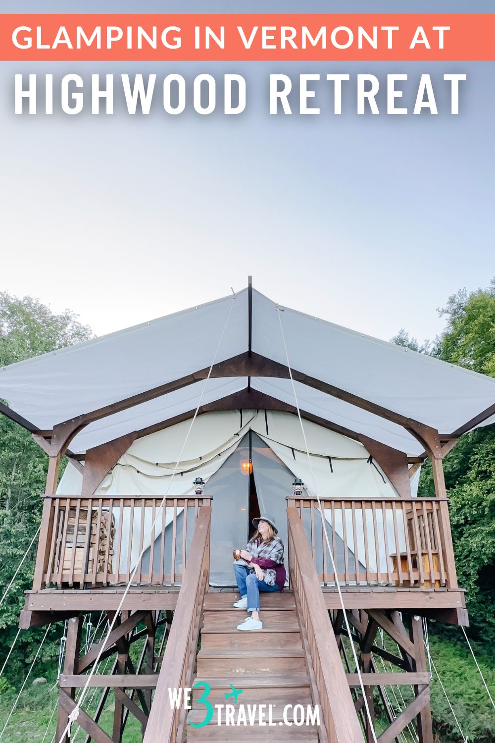 Experience true luxurious glamping in Vermont at the romantic and cosy Highwood Retreat. Connect with nature in the foothills of the Green Mountains.