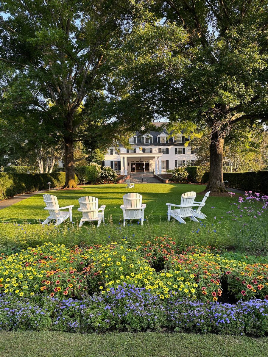 Woodstock Inn and adirondack chairs