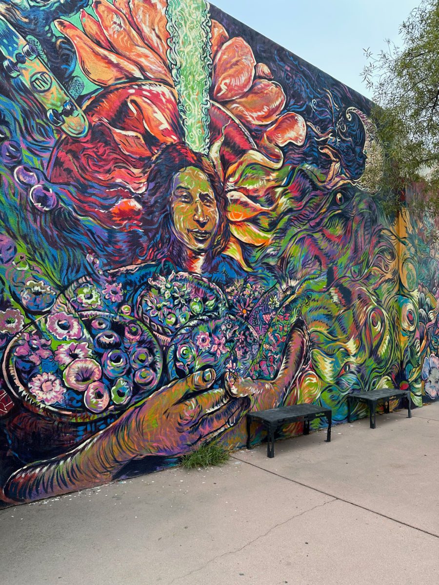 Mural on Fourth Avenue in Tucson