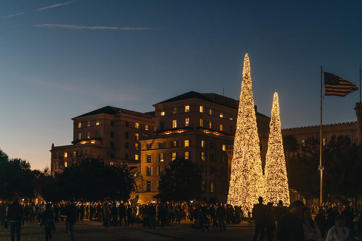 Illumination tree lighting ceremony