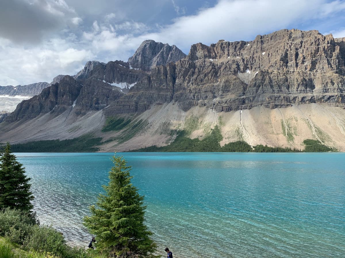 Bow Lake on the Icefields Parkway