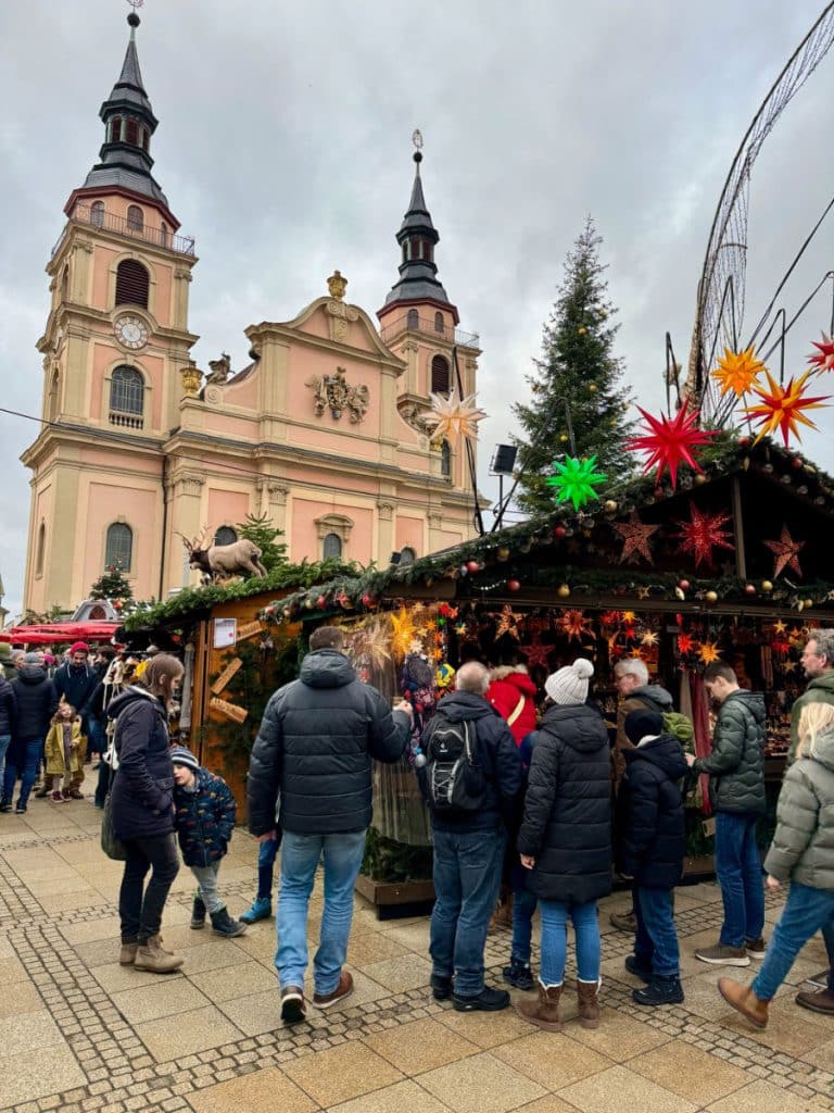 Baroque christmas market in Ludwigsburg