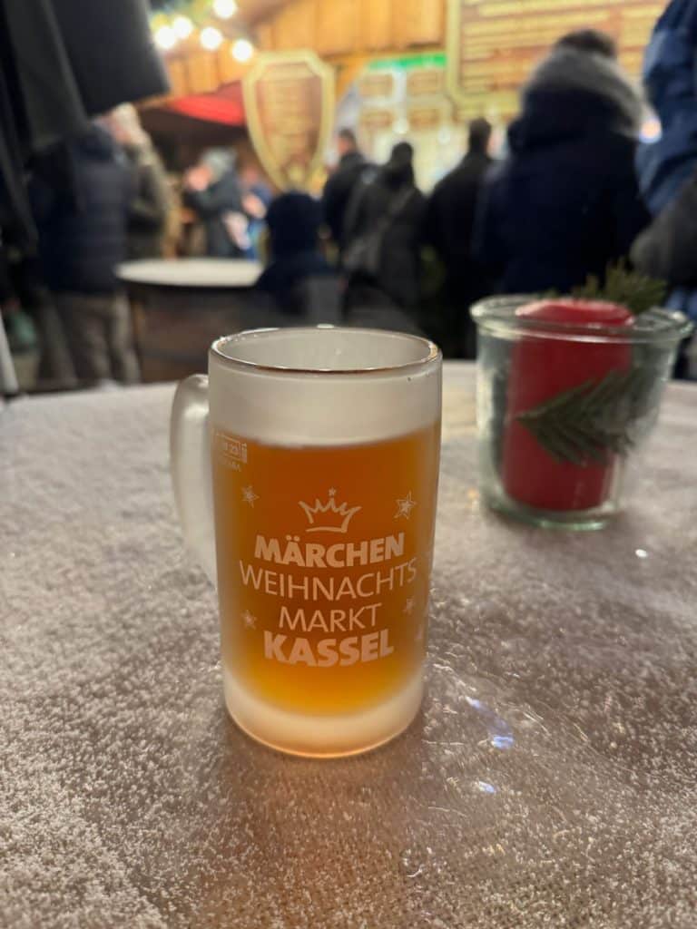 apfelwein at Kassel christmas market