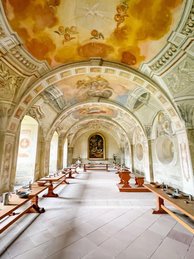 monastery dining room in Seligenstadt