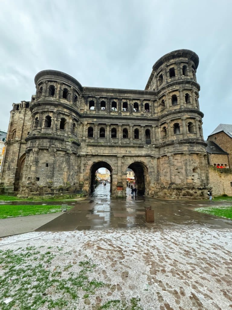 Porta Nigra gate in Trier Germany