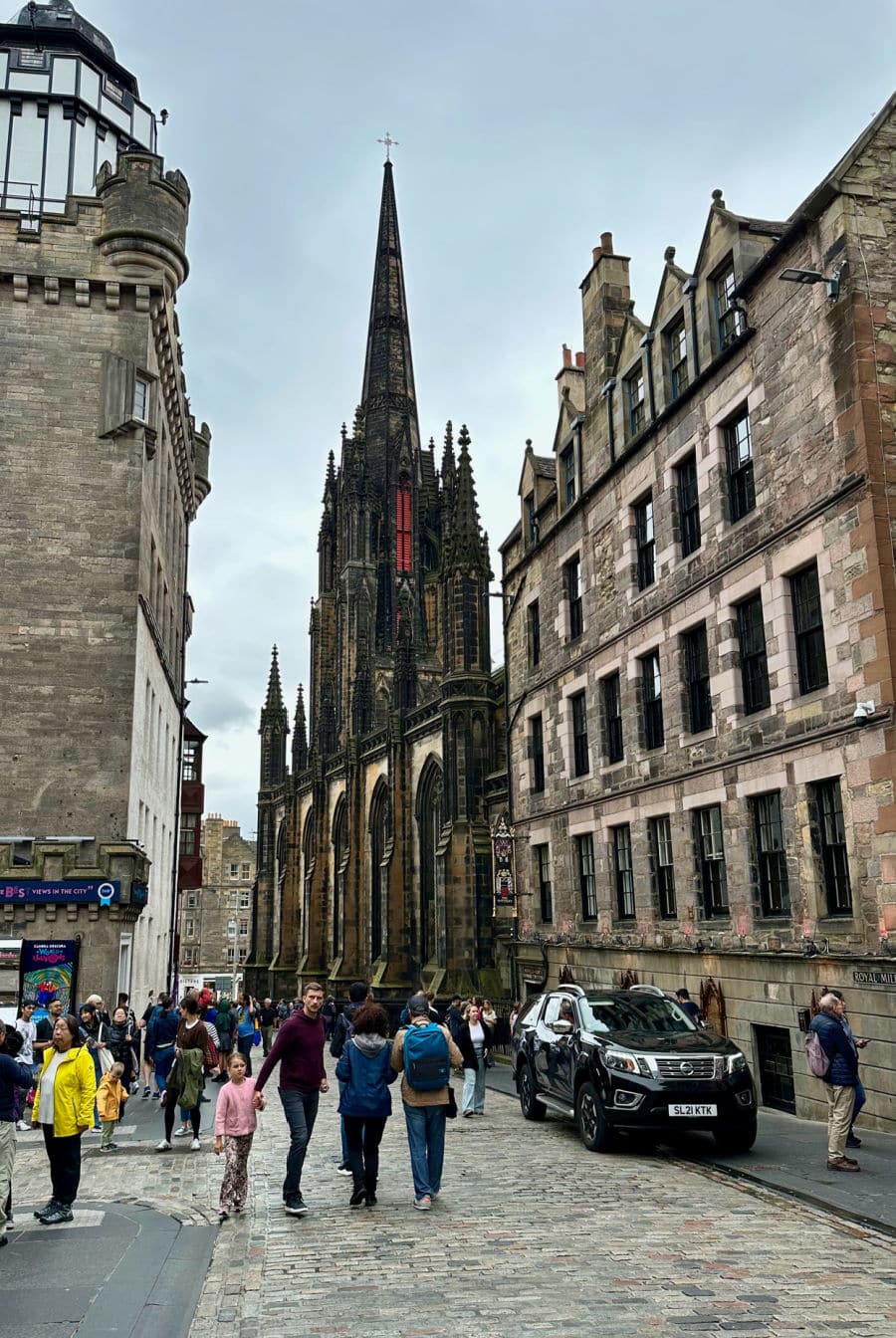 The Royal Mile in Edinburgh