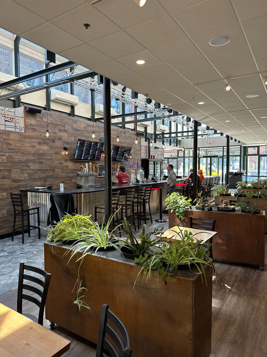 Brattleboro river garden marketplace