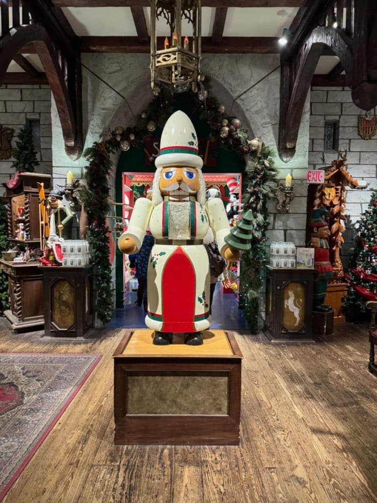 Nutcracker at Yankee Candle Village