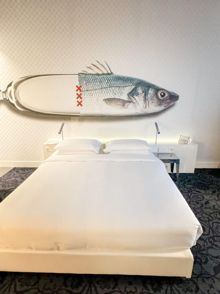 Andaz Amsterdam bed