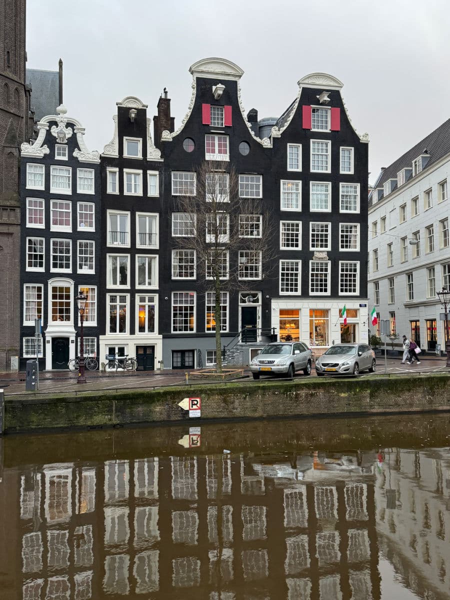 Dutch buildings in Amsterdam