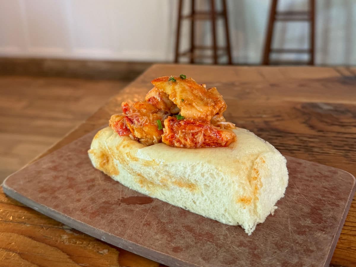 Lobster roll from Eventide Oyster Company