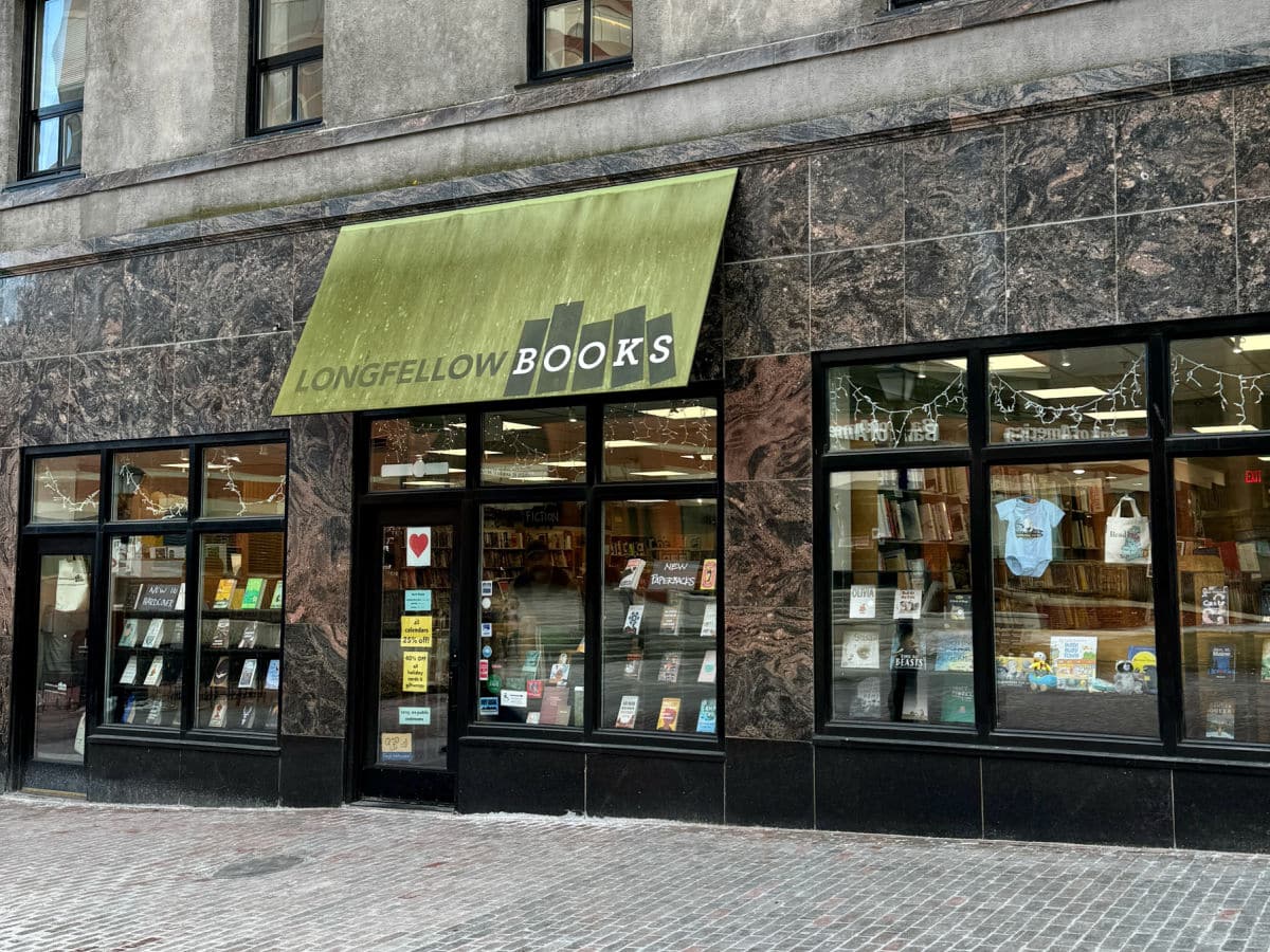 Longfellow Bookstore in Portland Maine