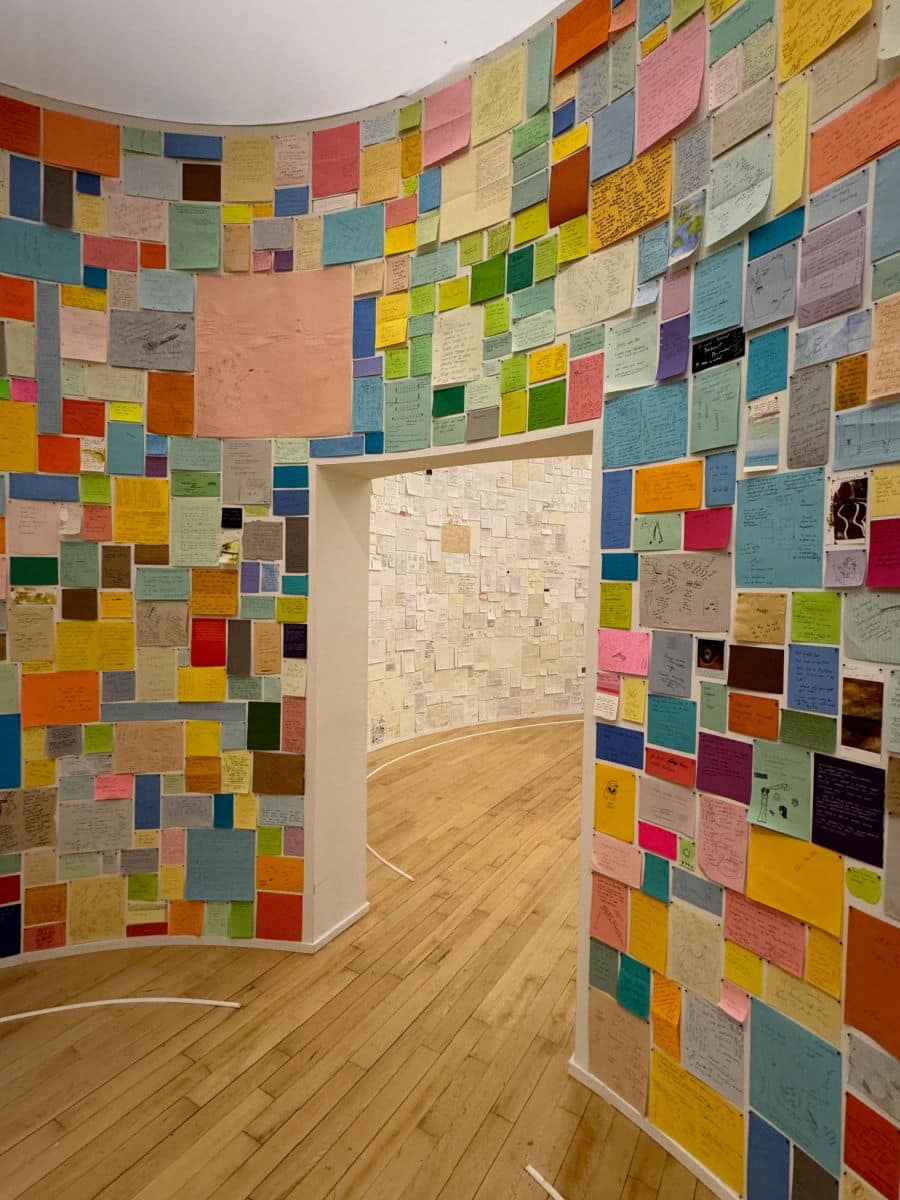 Messages exhibit at Mass MoCA