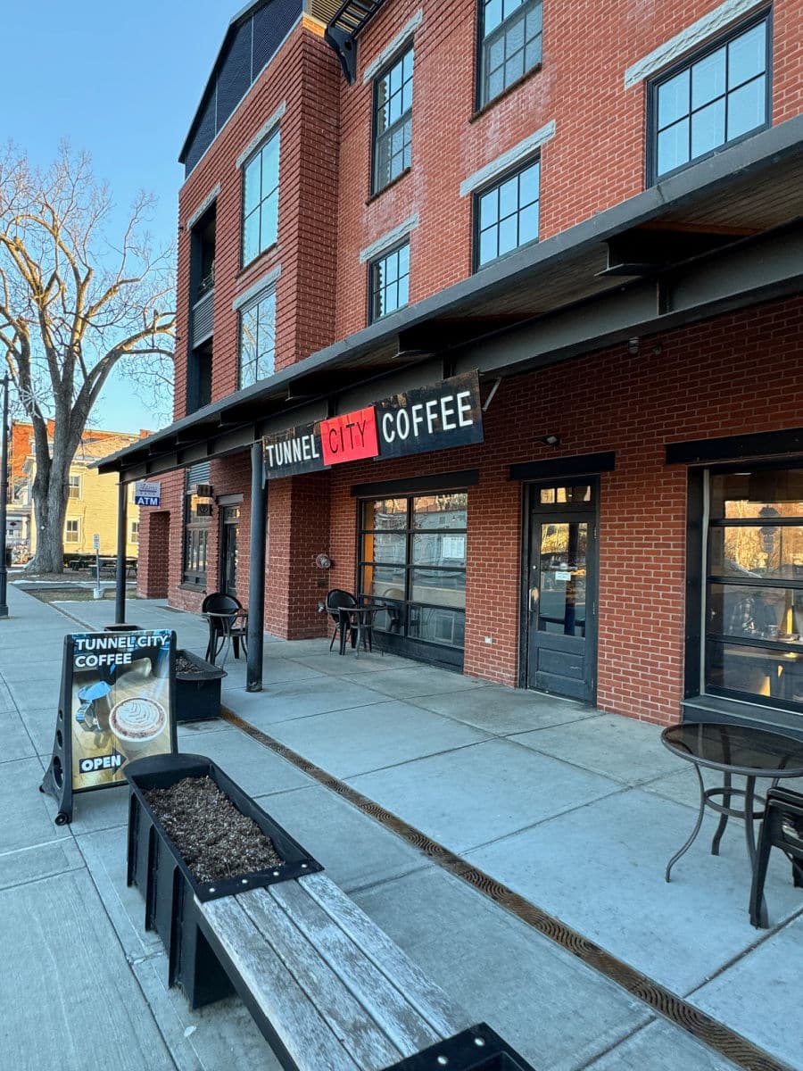 Tunnel city coffee in Williamstown exterior