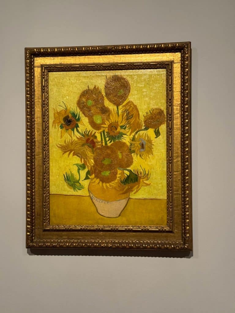Van Gogh sunflowers