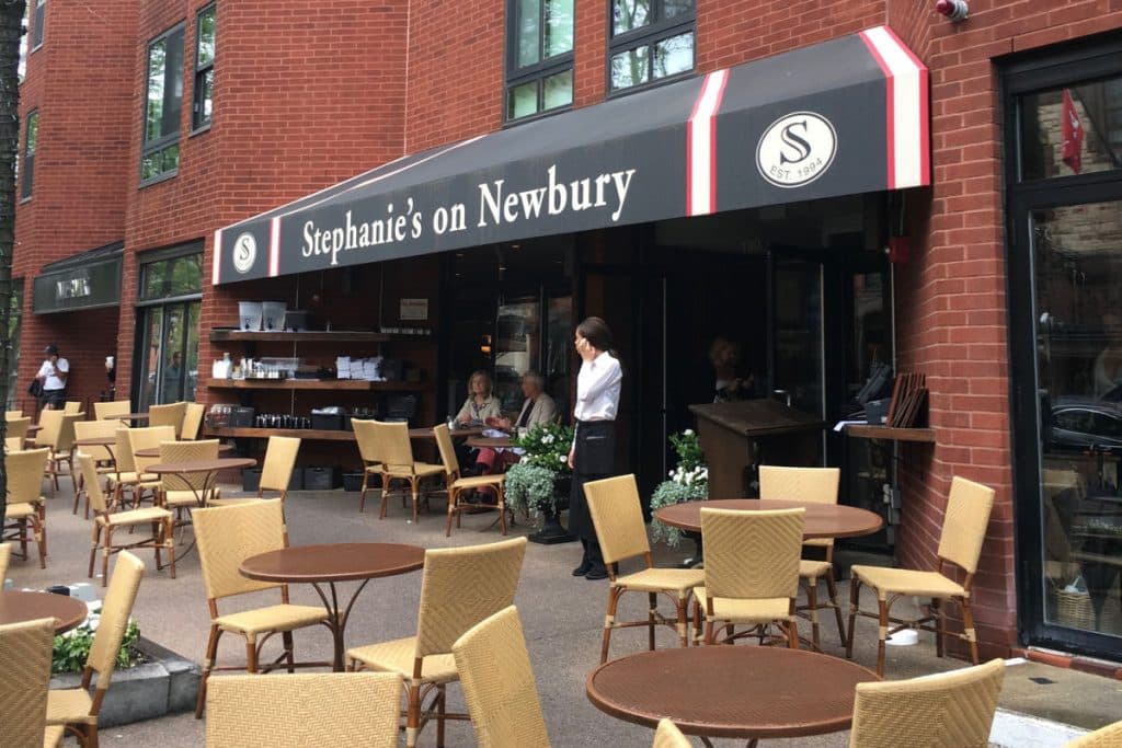 Stephanies in Newbury street boston