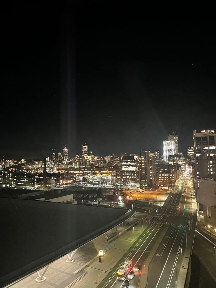 View from the Omni Boston Harbor