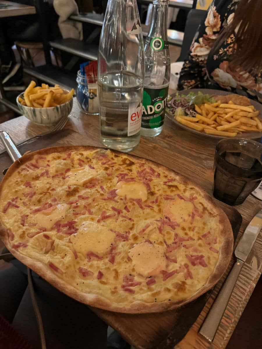 Flammkuchen in Strasbourg