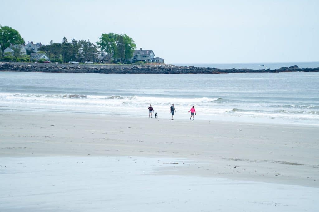 Gooch Beach in Kennebunkport Maine