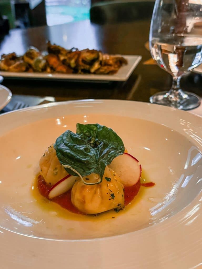 Lobster dumplings