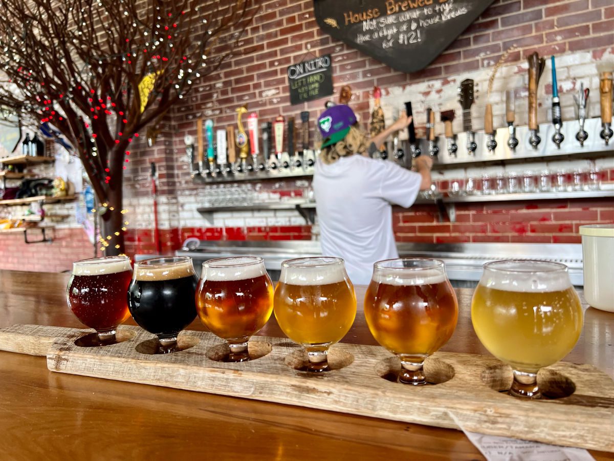 Dry ground beer flight paducah