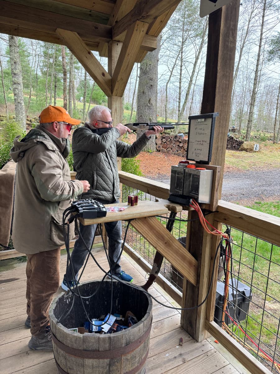 Clay shooting at The Preserve