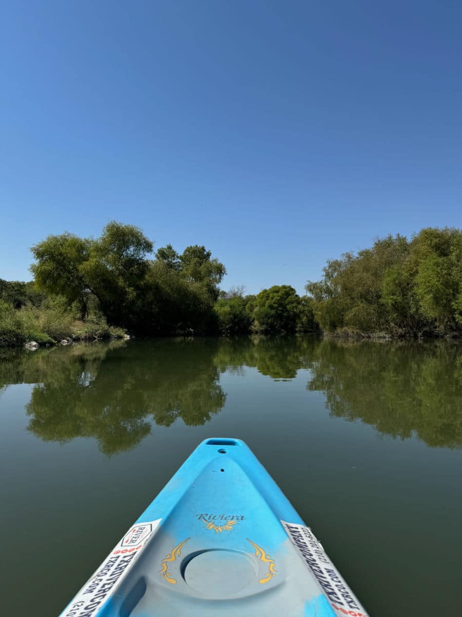 Kayaking on the San Antonio River