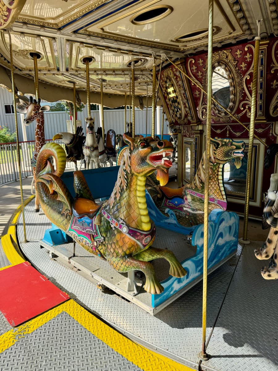 Morgan's Wonderland carousel ride