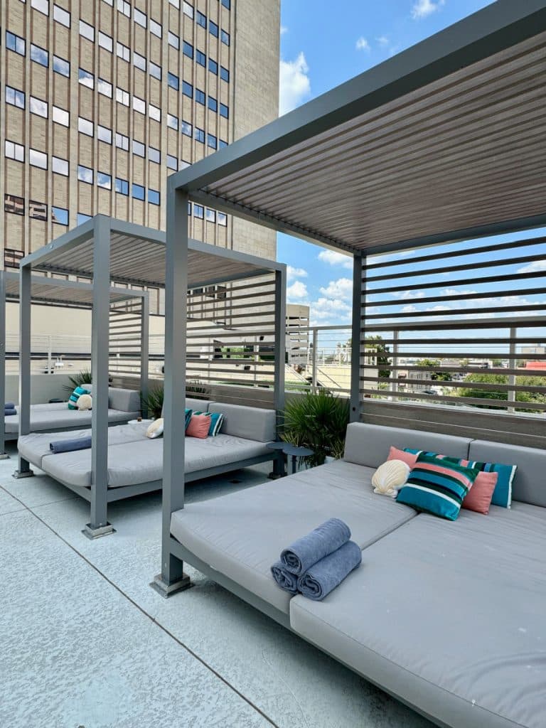 Cabanas at the Intercontinental San Antonio Riverwalk