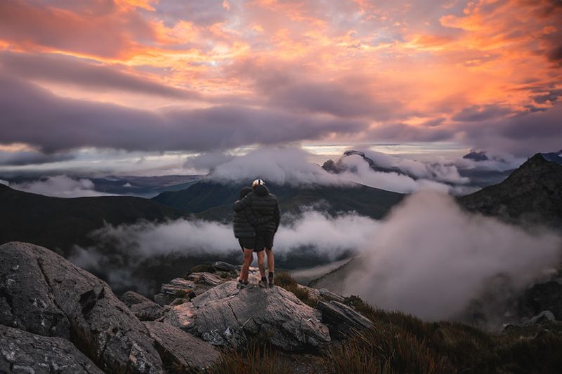 Sunrise Hike at Misty Peak