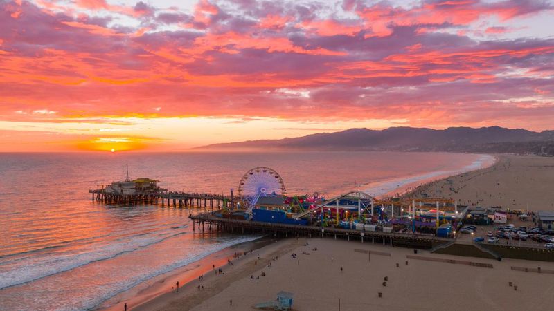 Santa Monica Beach, California