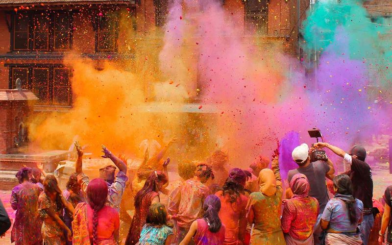 Attending the Holi Festival in India