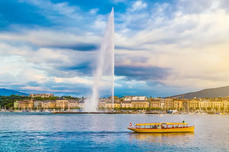 Lake Geneva, Switzerland