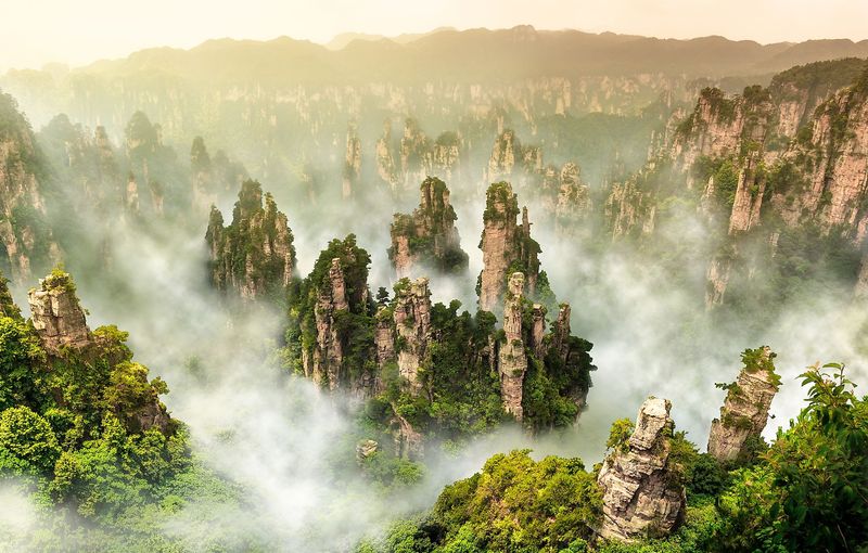Wulingyuan Scenic Area, China