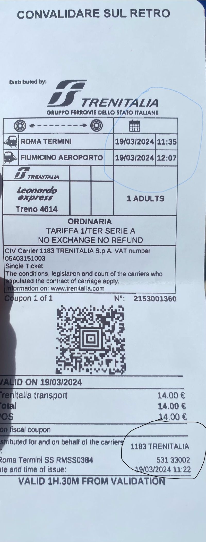 Forgetting to Validate Tickets
