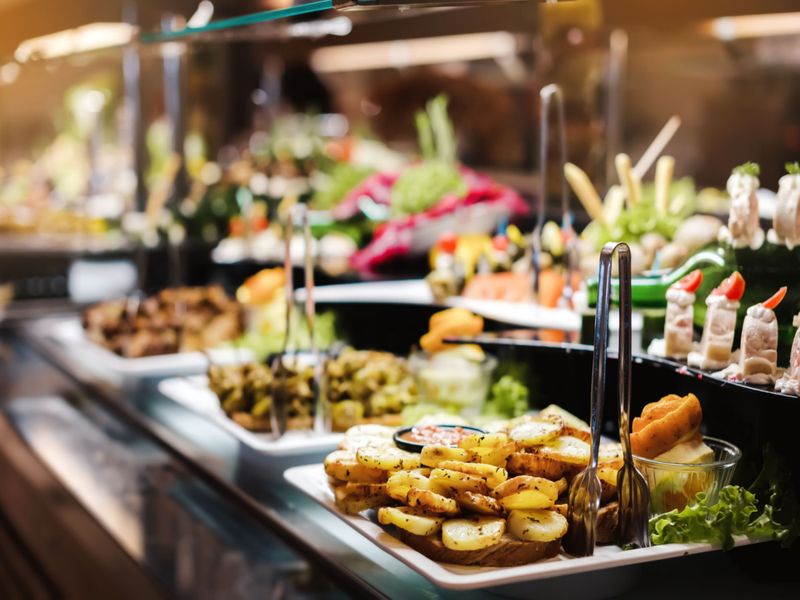 Overindulging at Buffets