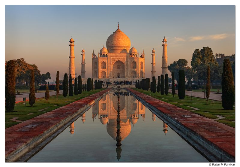 Taj Mahal at Sunrise