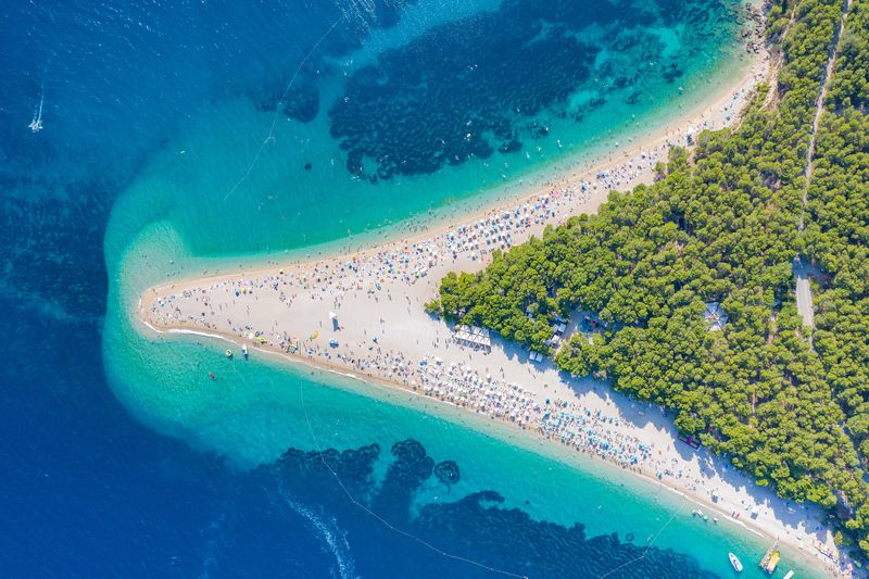 Zlatni Rat Beach, Croatia