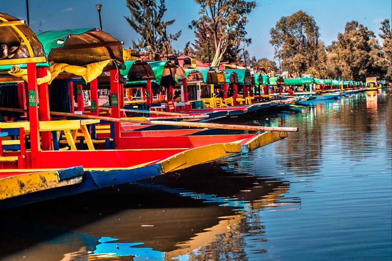 Navigate the Canals of Xochimilco