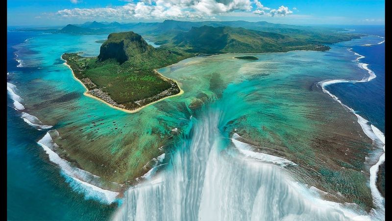 The Underwater Waterfall