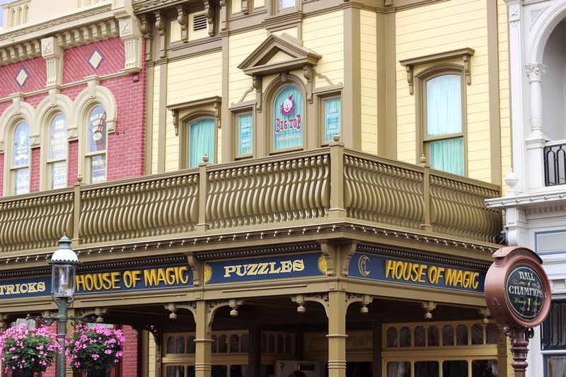 The Secret Balcony on Main Street, U.S.A.